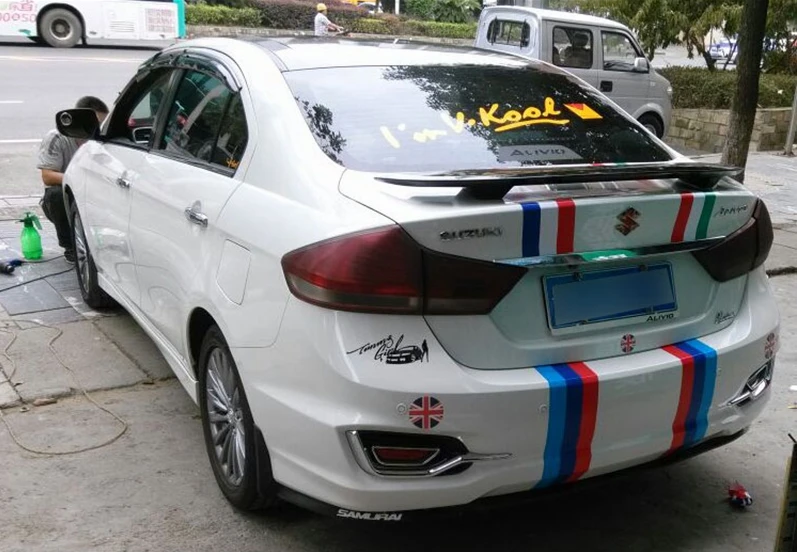 Автомобильные аксессуары MONTFORD для Suzuki Alivio Ciaz спойлер 2007 2013 неокрашенный праймер