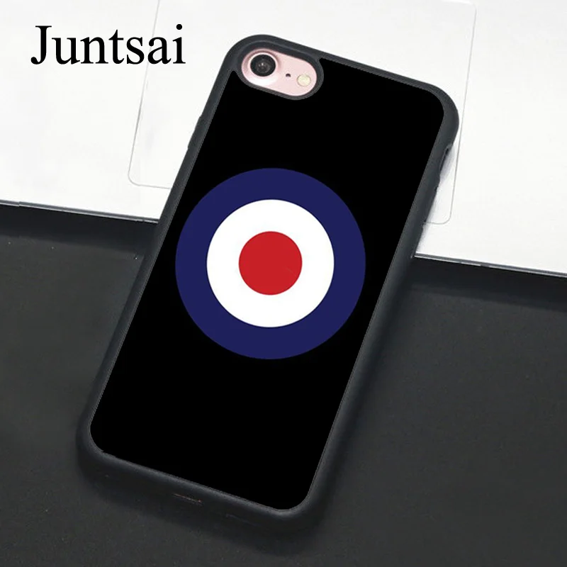 Juntsai MOD BLACK TARGET Phone Case For iPhone 7 6 6s Plus