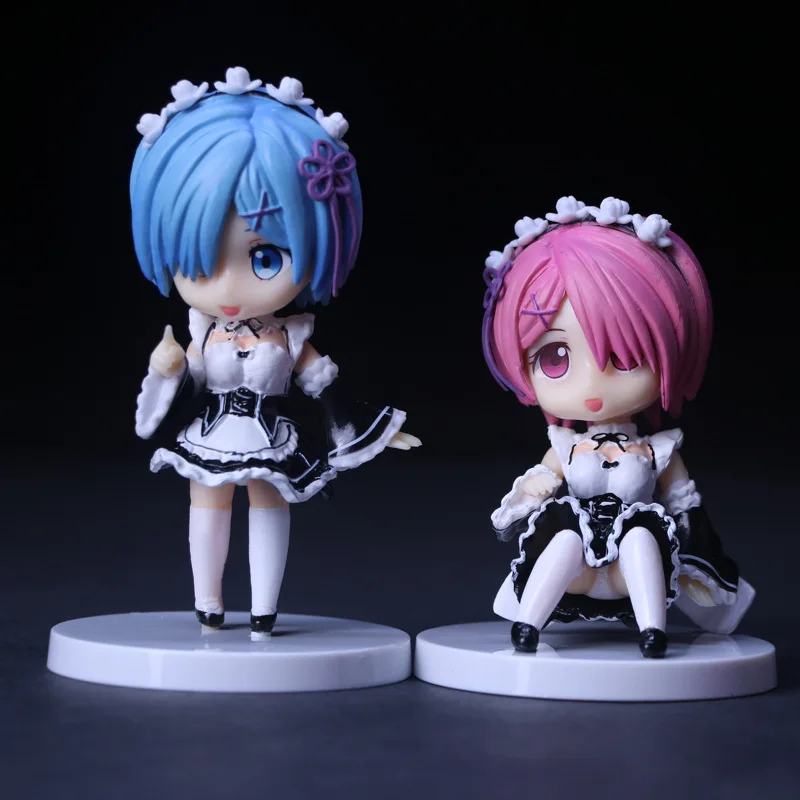 Anime Re:Life in a different world from zero Rem Ram Sexy PVC Action Figure Collection Model Kids Toys Doll Anime Re:Life in a different world from zero Rem Ram Sexy PVC Action Figure Collection Model Kids Toys Doll