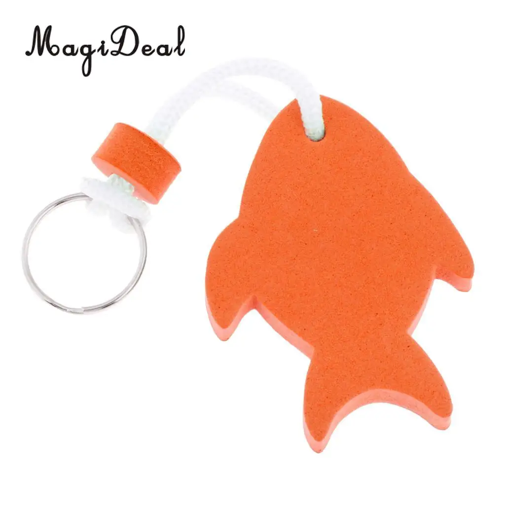 Safety Floating Keyring Key Float Water Buoyant Key Holder for Marine Sailing Yachting Fishing Swim Jetski Surfing - Fish Shape