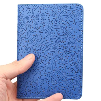 2017 Lavender Passport Holder Cover PU Leather ID Card Fashion Travel Ticket Pouch Packages passport Covers passport credit Case