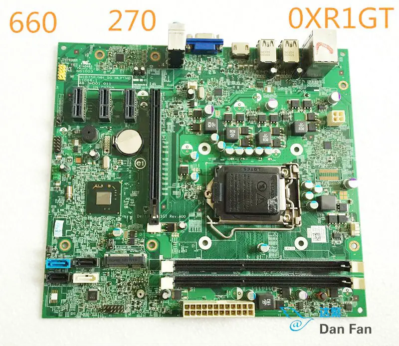 CN-0XR1GT XR1GT For DELL Inspiron 660 Vostro 270 Desktop Motherboard MIB75R/MH_SG 11068-1 Mainboard 100%tested fully work CN-0XR1GT XR1GT For DELL Inspiron 660 Vostro 270 Desktop Motherboard MIB75R/MH_SG 11068-1 Mainboard 100%tested fully work