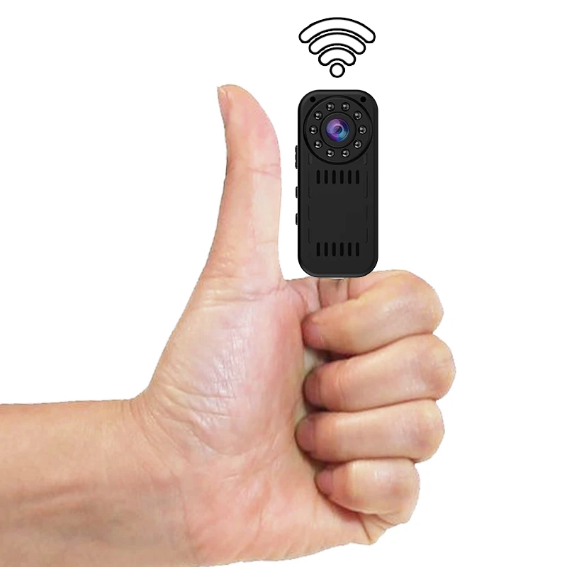 Мини камера Регистратор P2P Беспроводной IP записывающая видеокамера Wi Fi 1080 P