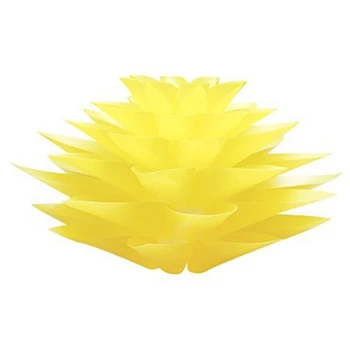 

Top DIY Lotus Lampshade IQ PP Ceiling Lamp Shade - Pendant Light Shade Christmas Living Room Decor Lighting, DIA:53CM (Yellow)