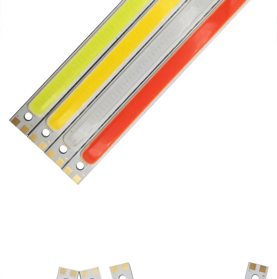 120mm 12v 10w 1000LM cob led light strip chip bulb lamp red blue white lighting (6)