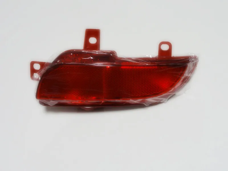 1Piece New Red Lens Tail Bumper Lamp Rear Fog Light RH For Peugeot 207