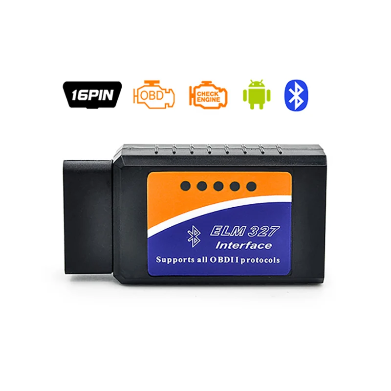 Vexverm ELM327 OBD2 Bluetooth/wifi V1.5 автомобильный диагностический инструмент ELM 327 сканер OBD II работает с Android/IOS/Windows 12 в дизель - Цвет: Bluetooth V1.5