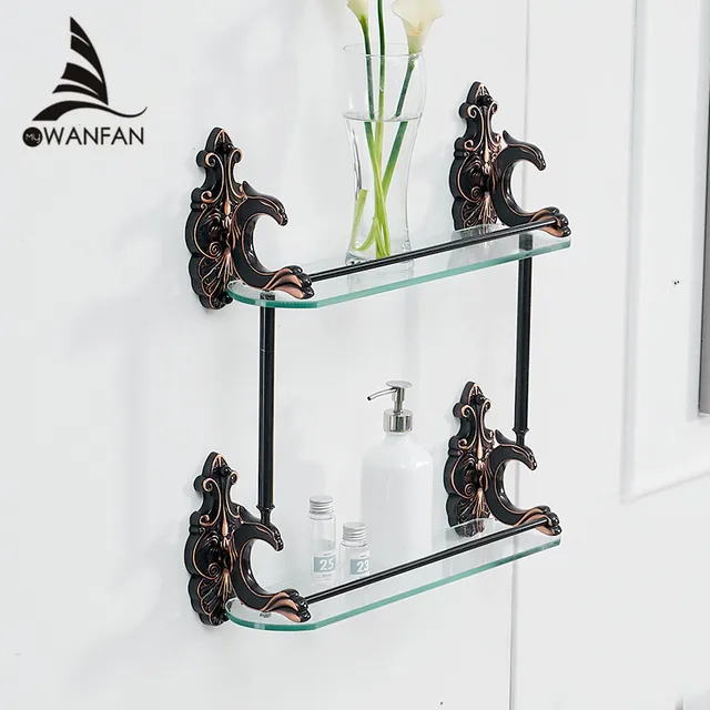 bathroom shelves brass shelves for bathroom tempered glass shelf towel rack shower wall shelf bathroom accessories - Glass Shelves For Bathroom bathroom shelves brass shelves for bathroom tempered glass shelf towel rack shower wall shelf bathroom accessories - Glass Shelves For Bathroom