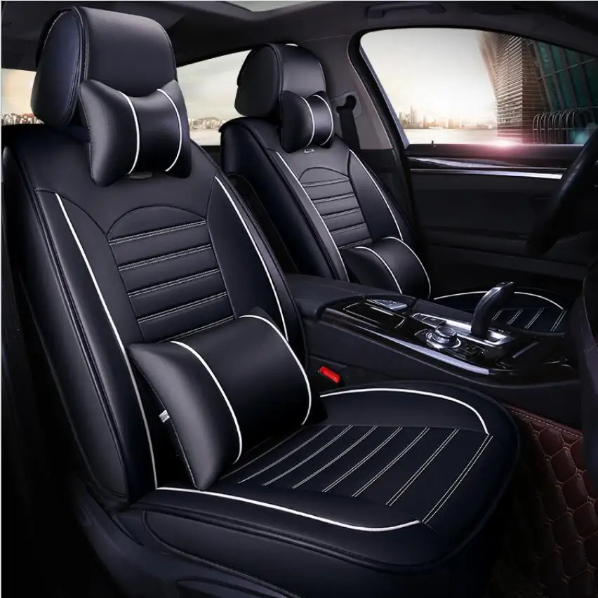 

Car travel Car Seat Covers Universal PU Leather Auto Front back Seat Covers for audi A5 A7 b6 80 A8 R8 Q5 Q7 TT a6 a3 a4 S line