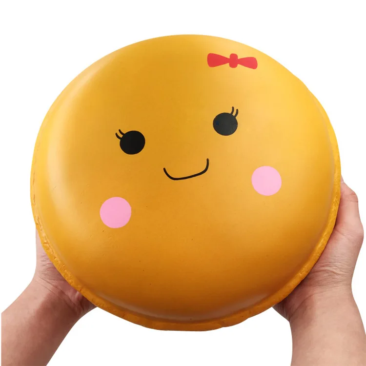 LEORY 24 см Jumbo Squishies игрушки Макарон Торт слизь Kawaii подарок декор медленно нарастающее при сжатии для снятия стресса рельеф очаровательны
