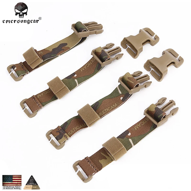 

Emerson Buckle Straps Set Adapter Kit For Tactical Chest Rig Tactical Combat Vest Airsoft Gear
