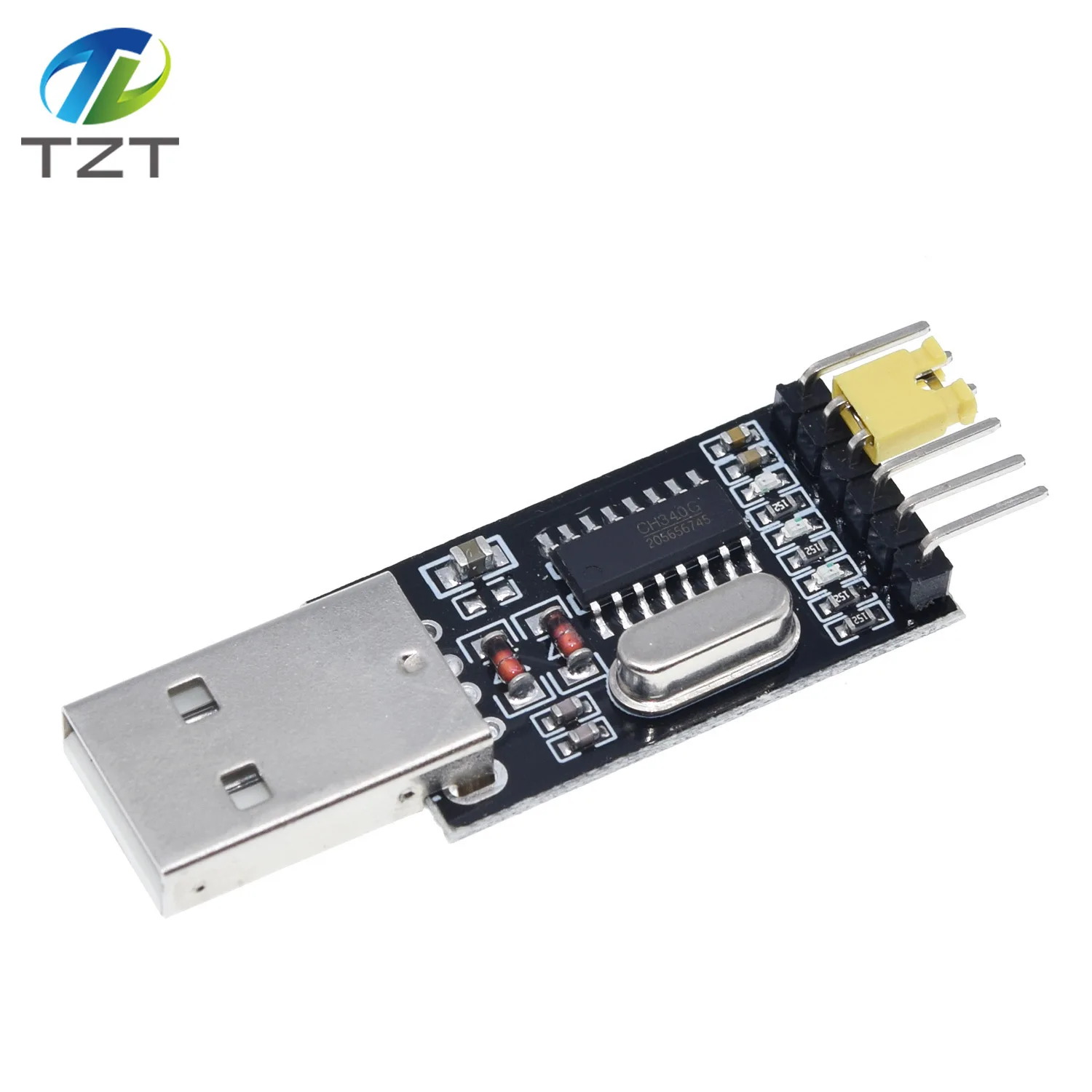 CH340 модуль USB к ttl CH340G обновление скачать небольшой провод щетка пластина STC микроконтроллер Плата USB к последовательному