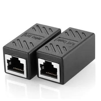 

6pcs RJ45 Cat7/Cat6/Cat5 Socket Connector Coupler For Extension Broadband Ethernet Network LAN Cable Joiner Extender Plug