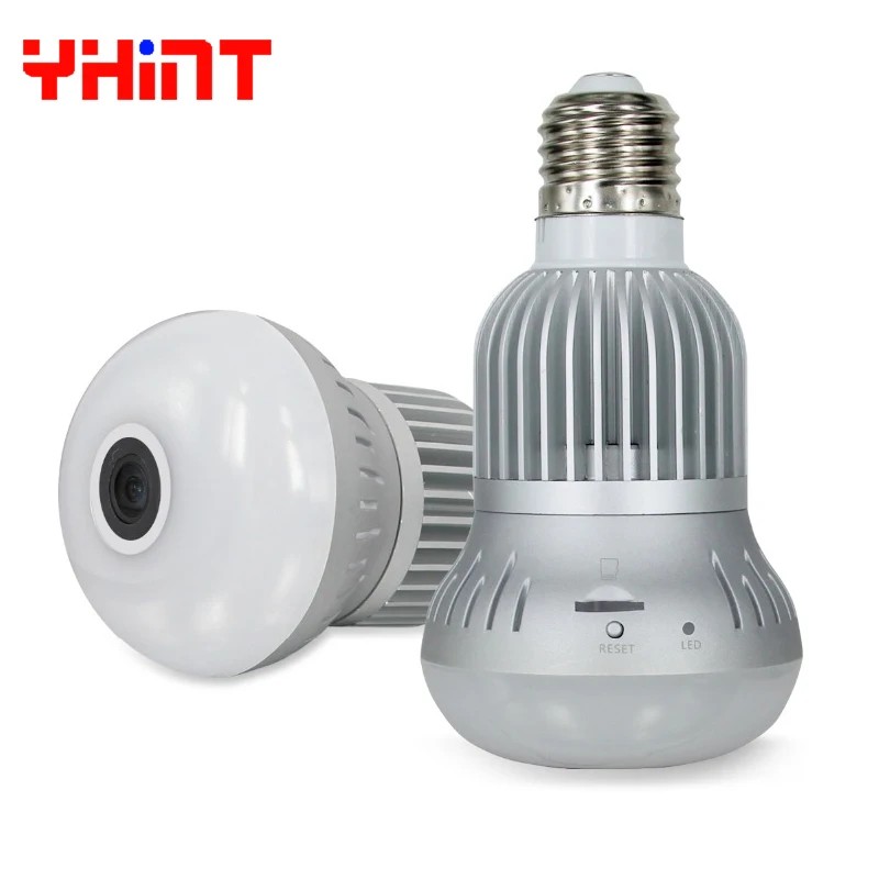 

Support 128GB SAVE 1Month 1.3MP 960P 360 Panorama wifi ip camera bulb camera lamp surveillance camera P2P VR camera camcorder