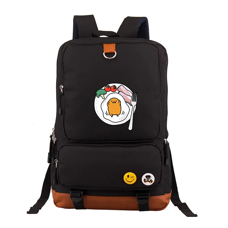 Lazy eggs оксфорды аниме рюкзак Mochila рюкзаки для ноутбука подростков девочек