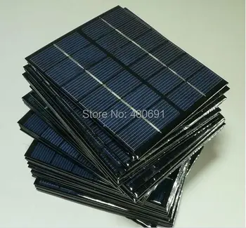 

2W 6V Epoxy Resin Mini Solar Panel with high effciency, can be used for Advertising, charger, solar light, -under promotion