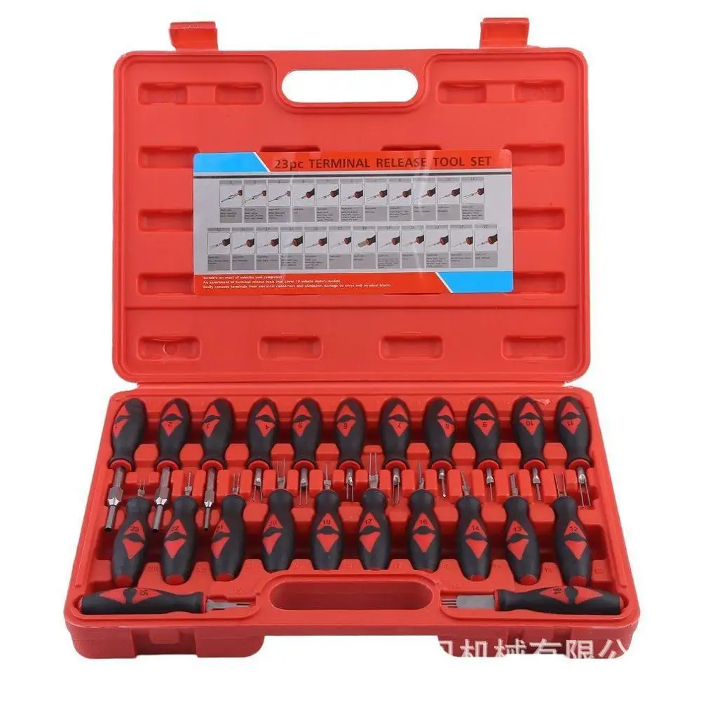 

23 pieces car Harness plug Unlock tool Plug terminal Extractor Needle remover
