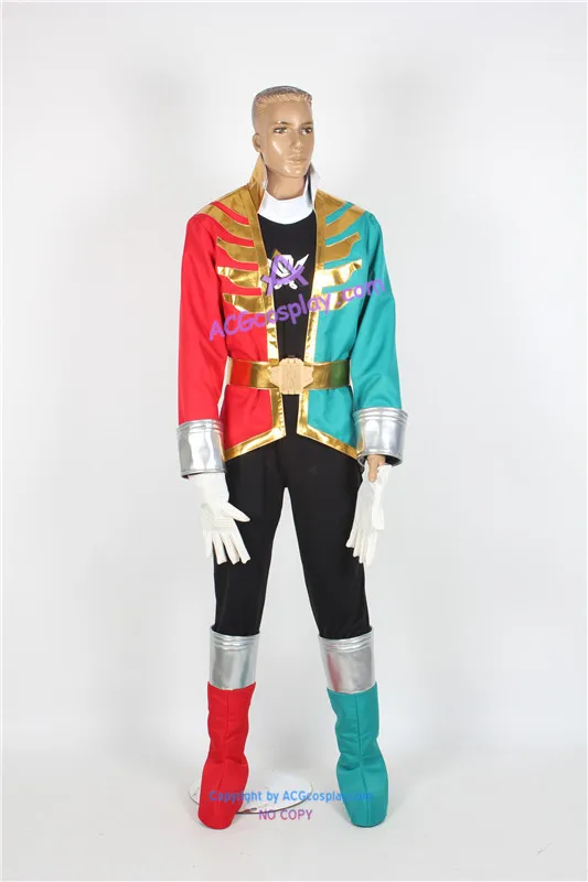 Рождественский костюм для косплея Kaizoku Sentai Gokaiger Gai Ikari Gokai | Тематическая одежда и