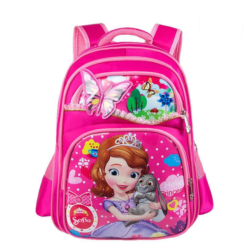 Bolso de escuela para niñas Cartoon niños mochila bolsas princesa Linda escuela mochilas mochila bolsas niños mochila|Mochilas escolares| - AliExpress