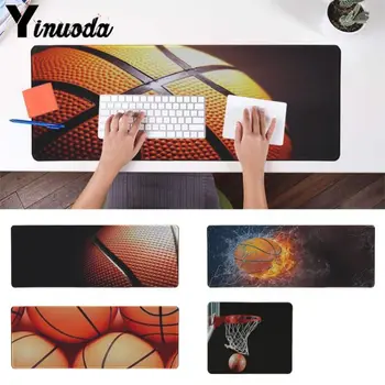 

Yinuoda New Design burning basketball Rubber PC Computer Gaming mousepad Size for 30x90cm 40x90cm large/small Gaming mousepad