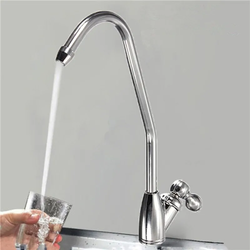 Xueqin Chrome Finish Reverse Osmosis Drinking Water Filter Sink Faucet Tap Suitable For Kitchen Compact Design