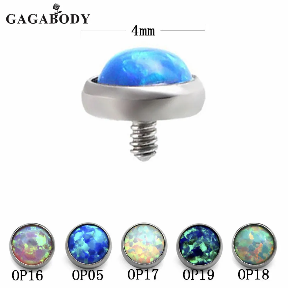 Retail Tops Skin Diver Piercings Titanium Dermal Micro Piercing Surface