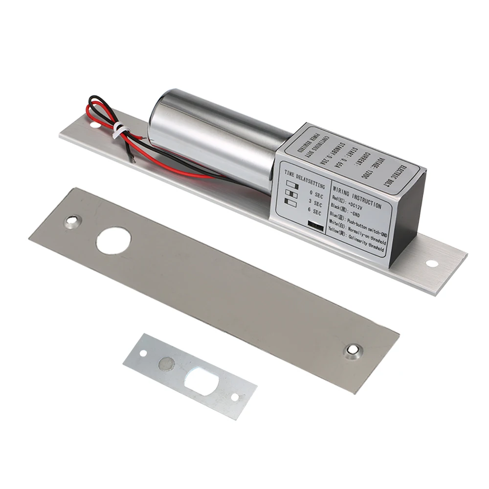 Buy 2 Wires Metal Electric Bolt Lock Low Temperature