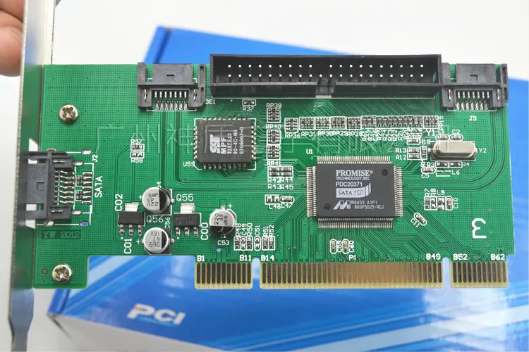 "E ZHOU" EZRCP-SI карта расширения SATA, карта SATA, карта расширения PCI SATA+ IDE, карта адаптера PCI(EZRCP-SI