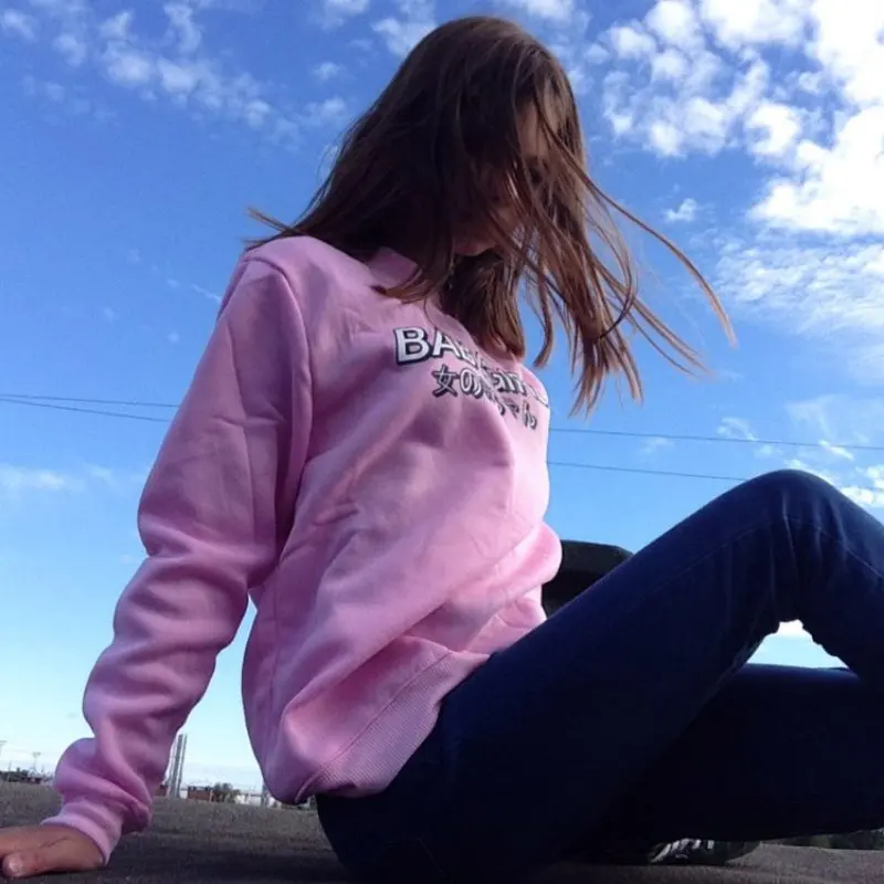 baby girl japanese sweatshirt