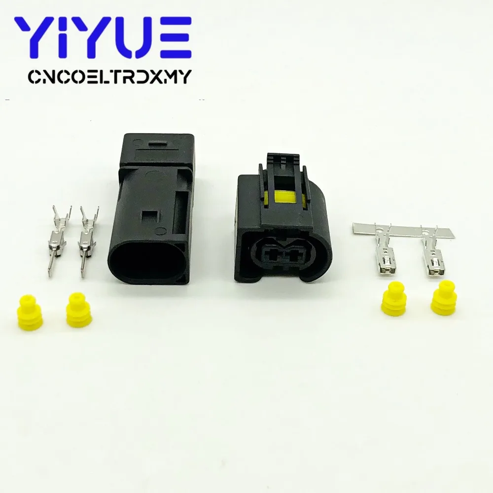 2pin KOSTAL Ignition coil harness damper plug Waterproof Auto connector 50290937 (2)