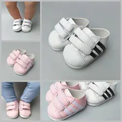 Новое поступление Baby Born кукла обувь спортивный стиль обувь из искусственной кожи обувь подходит 43 см куклы Zapf Baby Born и 18 "американская