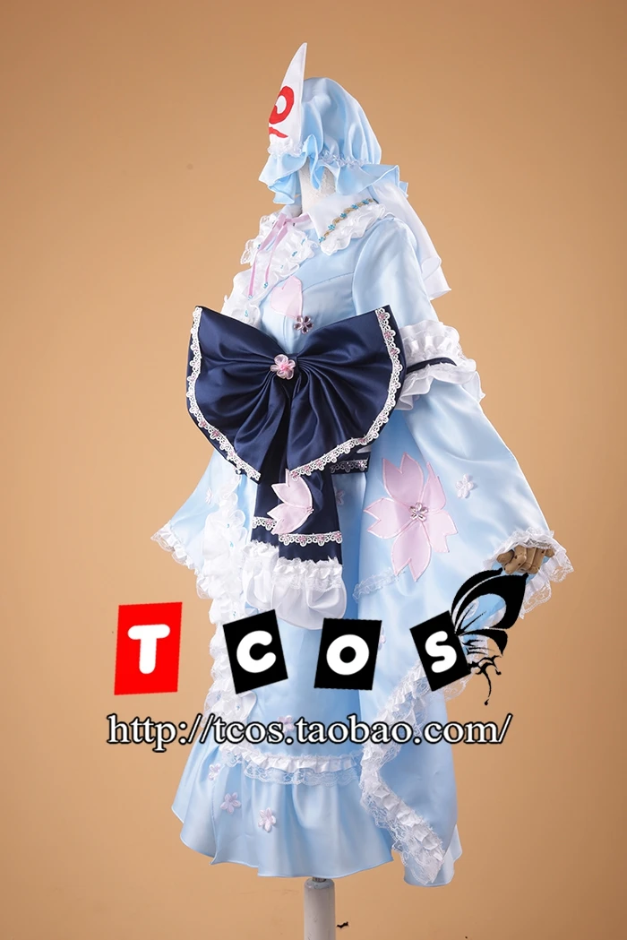 Платье Saigyouji Yuyuko, платье Sakura Dream Saigyouji