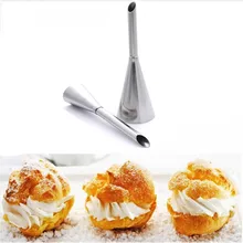 2 Sizes Cup Cake Cream Puff Icing Piping Nozzle Tips Sugarcraft Fondant Pastry #184 2 Sizes Cup Cake Cream Puff Icing Piping Nozzle Tips Sugarcraft Fondant Pastry #184
