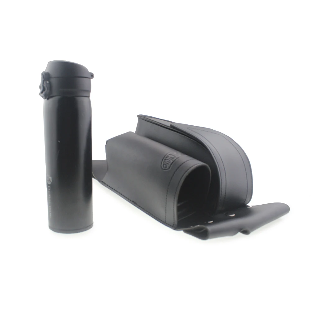 

Without Cup BLACK SADDLEBAG SADDLEMEN GUARD BAG WATER HOLDER FOR HARLEY & TOURING UP TO 2013