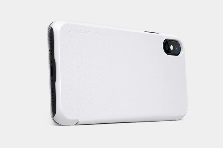 Для iPhone X 10 8 7 6 6s чехол Nillkin Qin Роскошный телефон флип кожаный чехол для iPhone 8 Plus 7 Plus 6s Plus кошелек слот для карт чехол