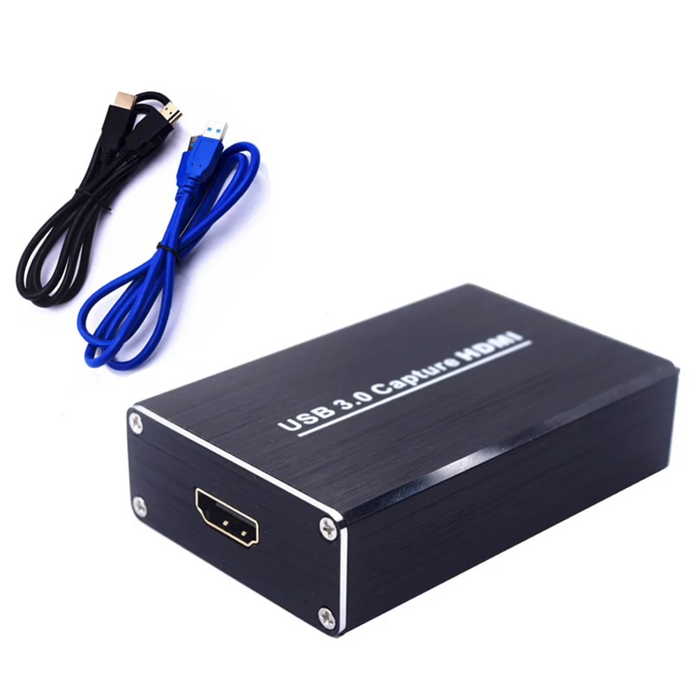 

New Hot HDMI USB Auto Video Capture Card Game Recorder 1080P USB3.0/2.0 Dongle Box for Windows Linux OS @ SL@88