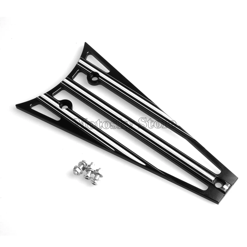 Goldfire Black Sportster Mirrors for Road King Street Electra Glide Dyna Softail Road Glide Motorcycle Rearview 1982-2019 CNC CUT