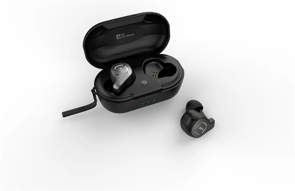 F8 Беспроводные спортивные наушники TWS True беспроводные наушники auriculares Bluetooth V5.0 наушники для samsung iphone с зарядным устройством