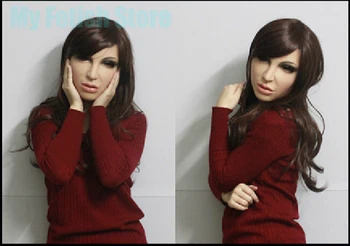 

[SH-8] Top quality real face mask, cosplay female realistic silicone mask crossdresser, party mask masquerade masks