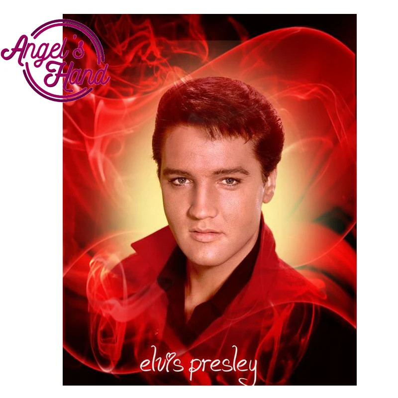 Aliexpress.com : Buy ANGEL'S HAND Elvis Presley Diy Diamond Painting