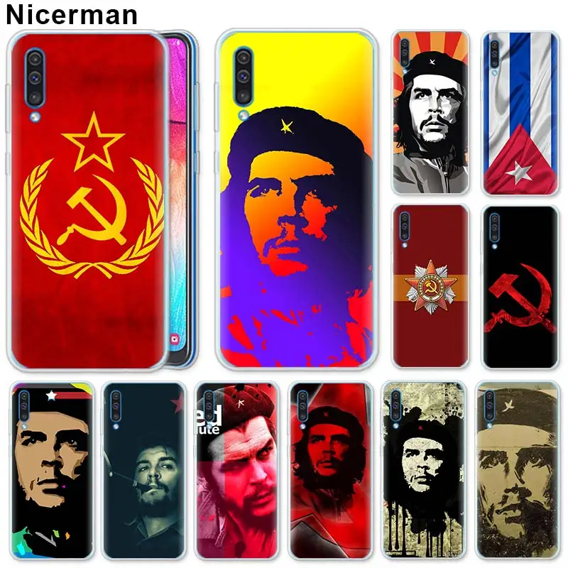 

Che Guevara Silicone Case for Samsung Galaxy A50 A70 A40 A20e A10 A30 A80 A6 A8 Plus A7 A9 Clear TPU Case
