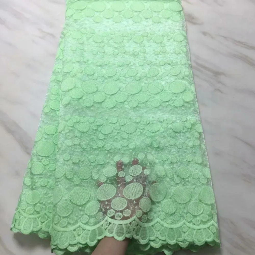 NEW Beautiful African Lace Fabric 2019 High Quality Green embroidery For Bridal Wedding Nigerian French Tulle | Дом и сад
