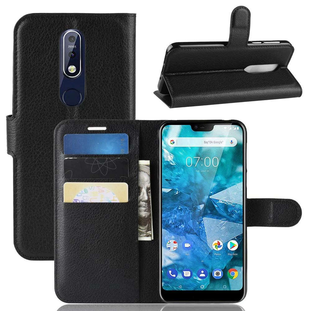 Brand gligle fashion protective case cover for Nokia 7.1 PU leather wallet shell | Мобильные телефоны и аксессуары