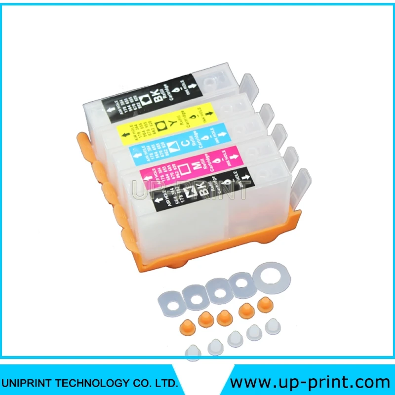 До 15 шт. совместимый для HP564 многоразовые картриджи 564 C510a B209a B210a C309g C309a C310a C410a C309n с