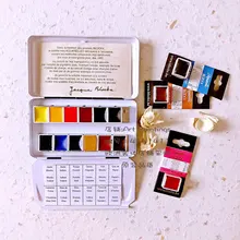 Отечественное место в Бельгии сто лет блоккс художественный уровень традиционный ручной работы сплошной акварельный пигмент