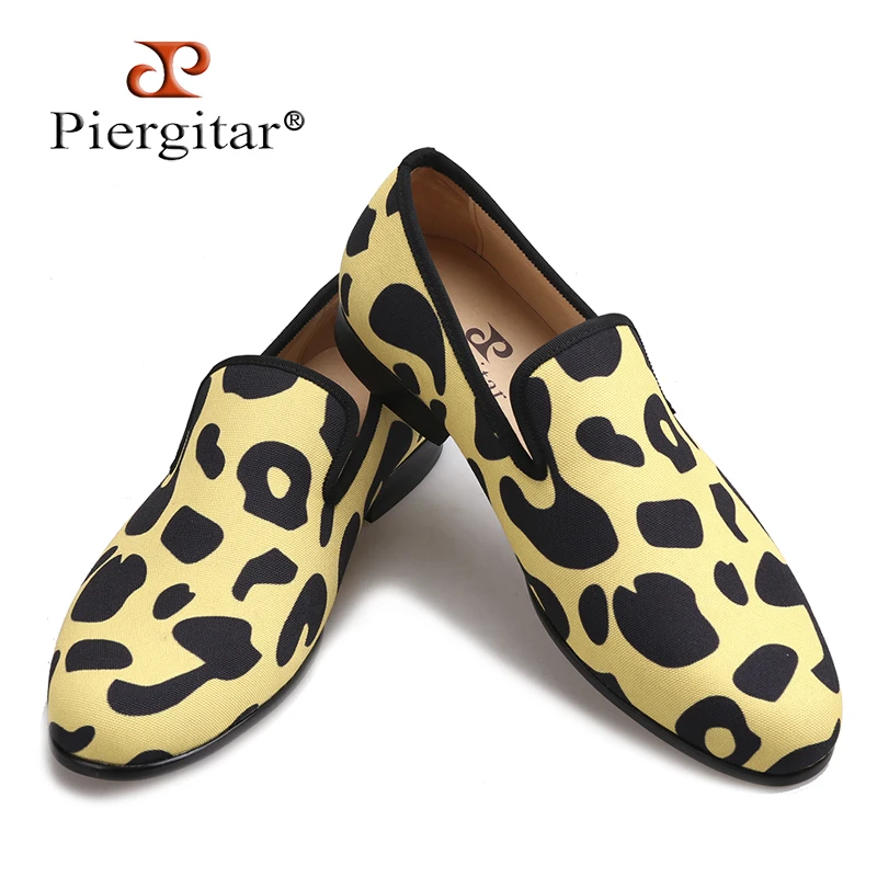Schuhe Stil Mit Mehrfach Für Handgemachten Print Dauerhaft Futter Animal Tragen Camo Und Klassische Leopard Komfort Piergitar Leder Neue 2018 Männer Zu RwKYxq
