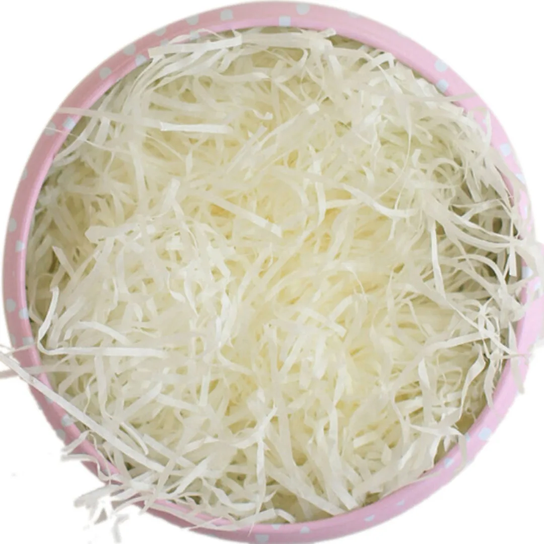 JX-LCLYL   100g/Pack Shredded Tissue Paper Baker Filler Package Wrap Gift Bags Box Hamper