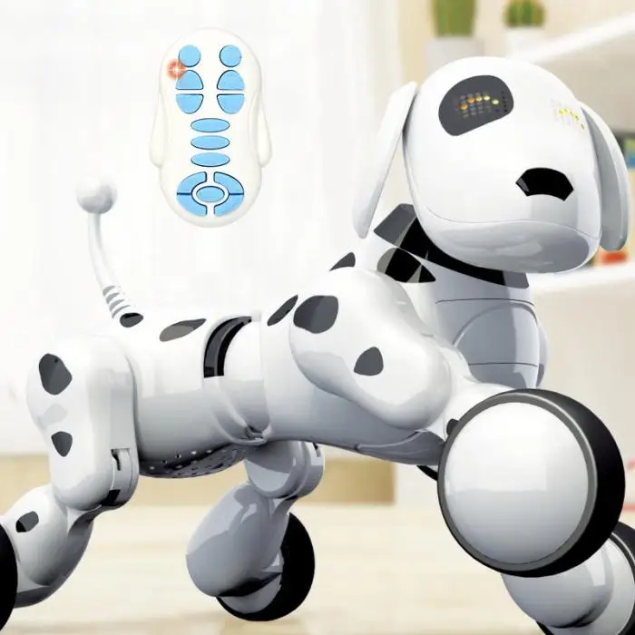 Elétrico de Controle Remoto sem Fio Andando para Crianças Robô Inteligente Brinquedo Cantar Dança M09 rc Cão 10 Cheap Animais e robôs por radiocontrole