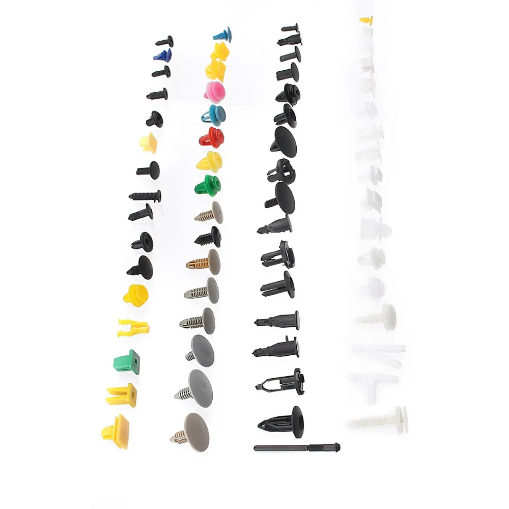 200 шт. смешанный автомобильный бампер для двери зажимы фиксатор Авто ...