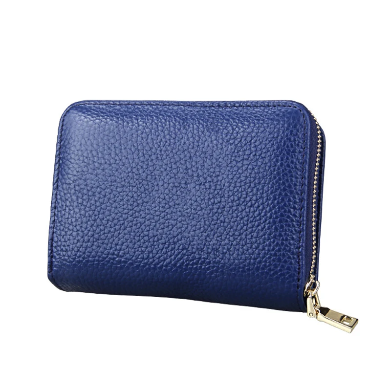 Goede Echt Leer Vrouwen Portemonnee Hasp Kleine Slanke Coin Pocket Purse Vrouwen Portefeuilles Kaarthouders Luxe Merk Portefeuilles Designer Portemonnee